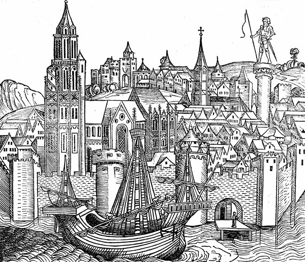 Hartmann Schedel, Cité Fortifiée
