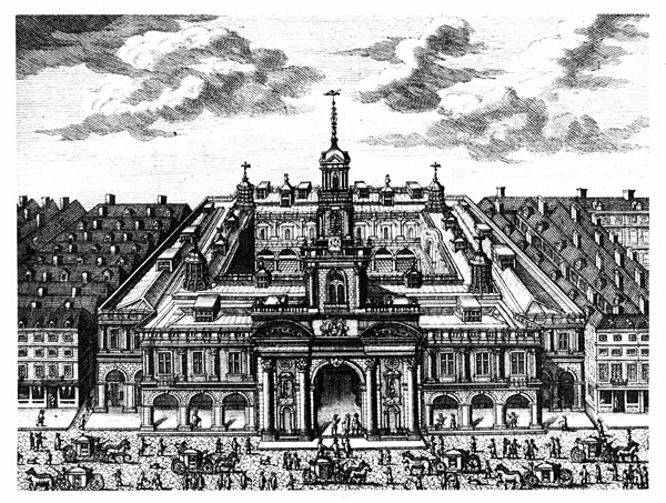 The second Royal Exchange, London