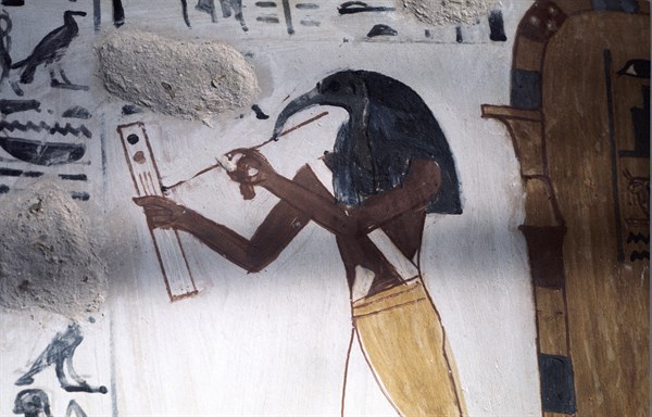 Ibis-headed god Thoth