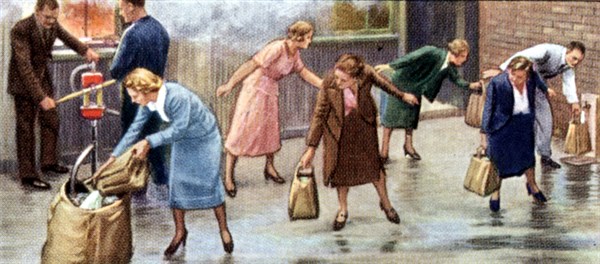 Air Raid Precautions: Set of 50 cards issued by WD & H0 Wills, Britain 1938