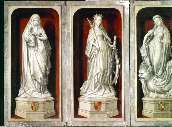St ANNE holding her daughter Virgin Mary