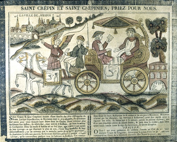 St Crispin and St Crispian, Roman brothers