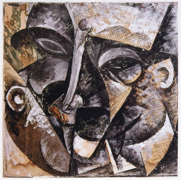 Boccioni, Dynamic of a man's head