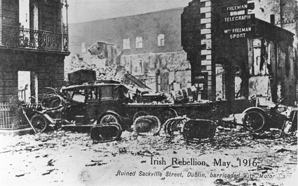 Anti-English Irish uprising