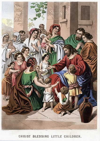 Christ and the little children