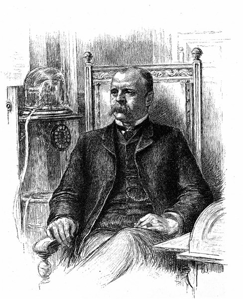 J Edward Simmons, President of the New York Stock Exchange
