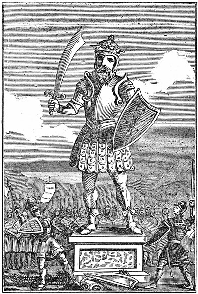 ODIN the Scandinavian god, known to the Anglo-Saxons as Wotan