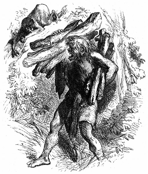 Caliban, the savage