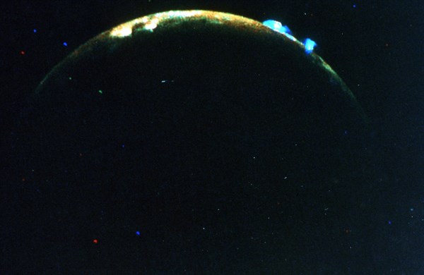Volcanic eruption on Jupiter's moon