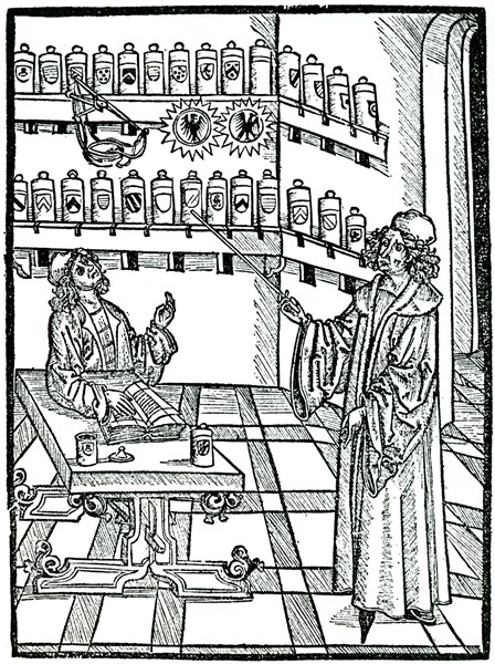 The apothecary's shop
