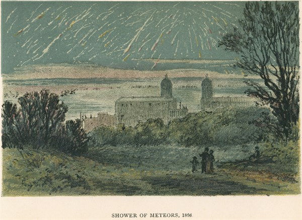 Shower of meteors