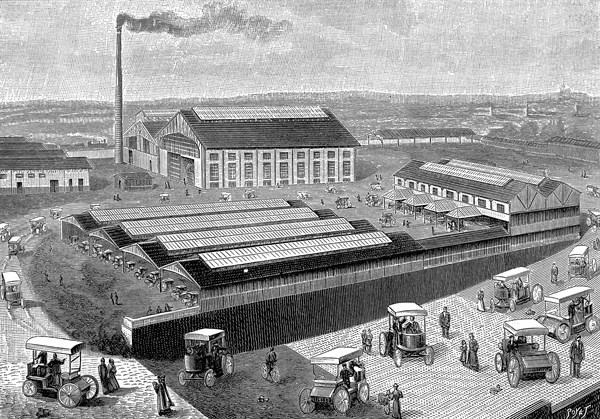Factory at Aubervilliers, France