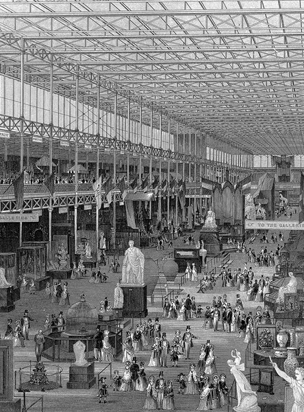 Great Exhibition of 1851, Crystal Palace, Hyde Park, London