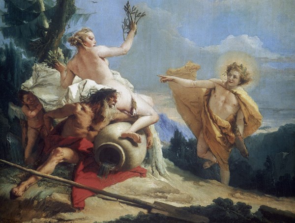 Tiepolo, Apollo Pursuing Daphne