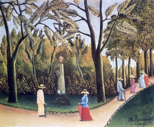 Henri Rousseau'The Luxembourg Gardens