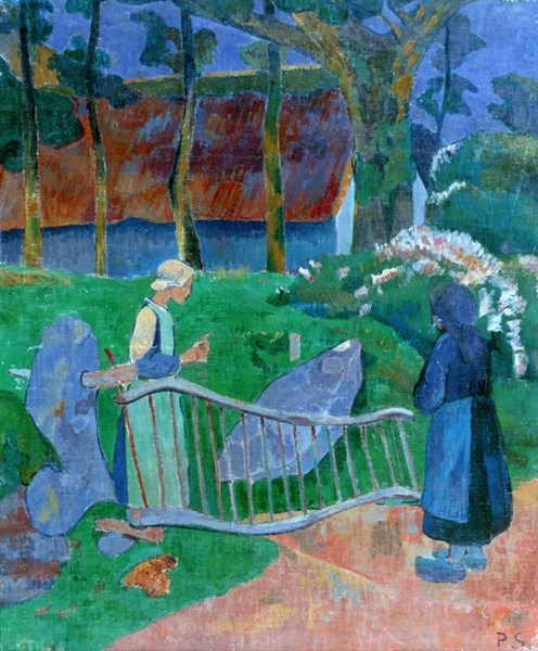 Paul Serusier 1863-1927 'The Flowered Gate'