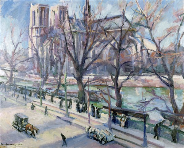 The Seine and Notre-Dame in Paris', 1910