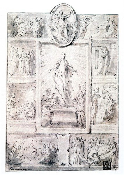 Composition Sketch', 1503-1540