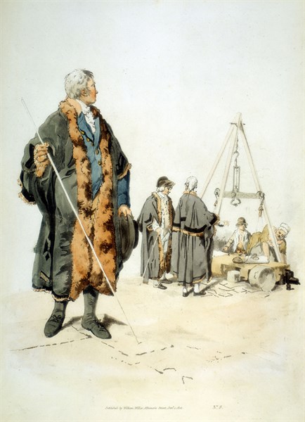 Member of a London Wardmote Inquest in official dress