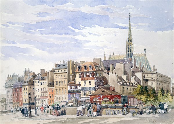 Saint Chapelle and Palace of Justice'