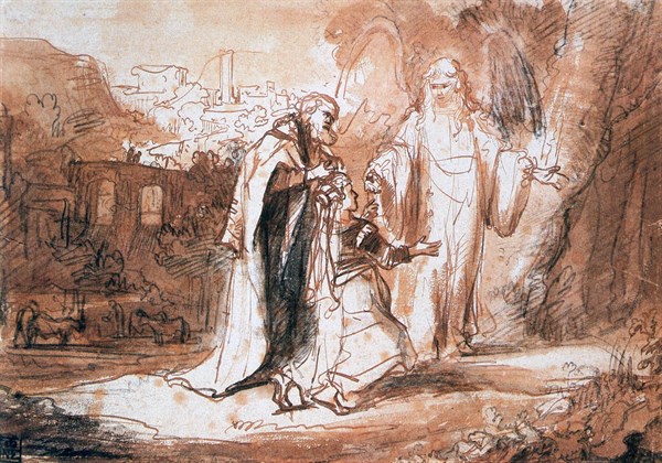 An angel of the Lord appeared to Manoah's wife
