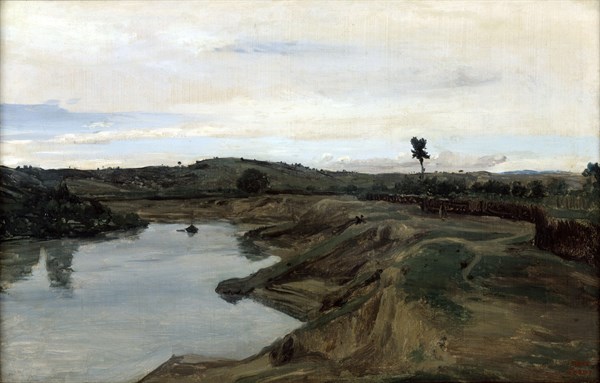 Corot, Poussin's Walk, The Roman Campagna