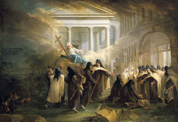 The Carmelites arriving in Brussels