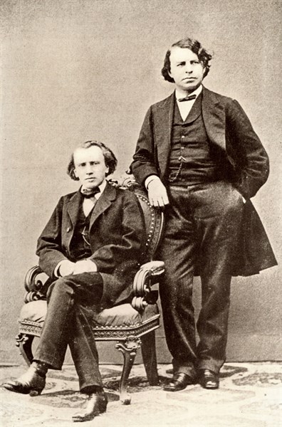 Johannes Brahms et Joseph Joachim