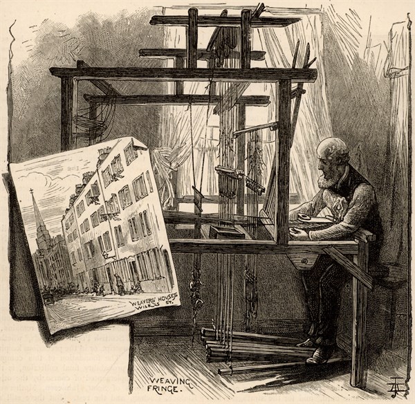 Silk Workshop in Spitafields