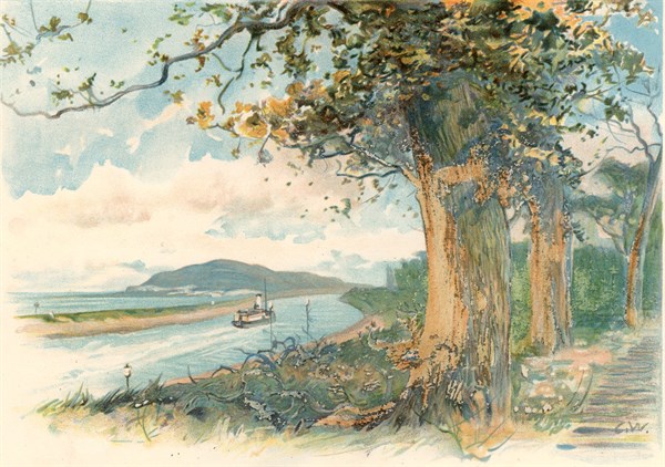 View on the Manchester Ship Canal - Mount Manisty