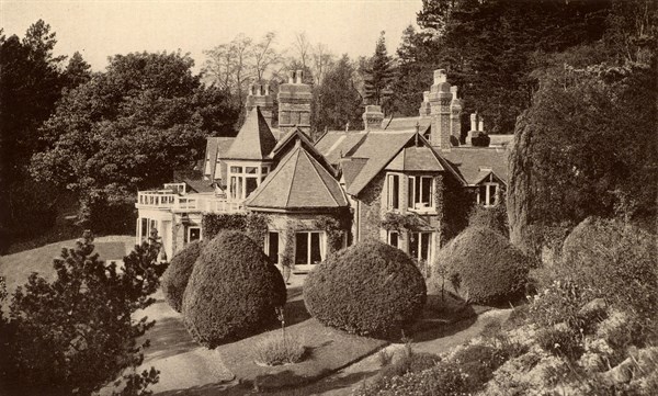 Wind's Point, the house in the Malvern Hills
