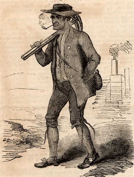 A typical English pitman