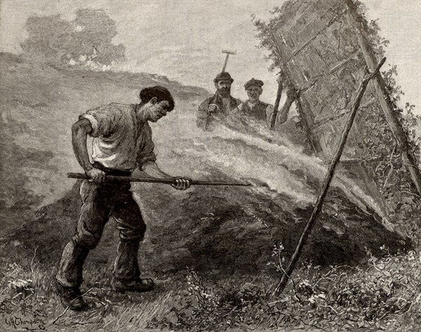 Charcoal burners in the Lake District