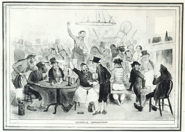General Association': A trade union meeting