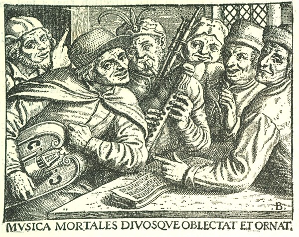 Group of German musicians