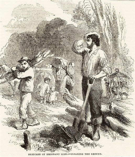 British imigrant family in Australia