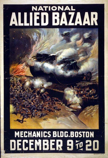 Affiche pour le National Allied Bazaar