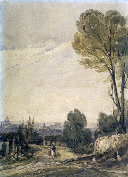 Parkes Bonington, Cimetière du Père Lachaisse