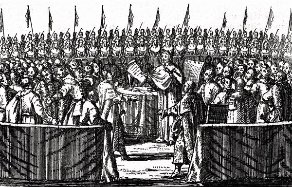 Election of Stanislaw Leszczynski in 1704