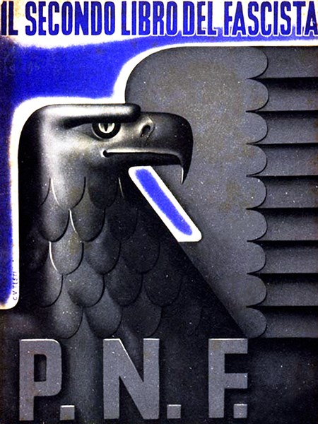 Italian Fascist Party school text book 'II Secondo Libro del Fascista'