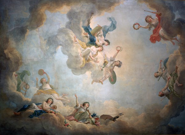 Berthelemy, Plafond du salon de Marie-Antoinette