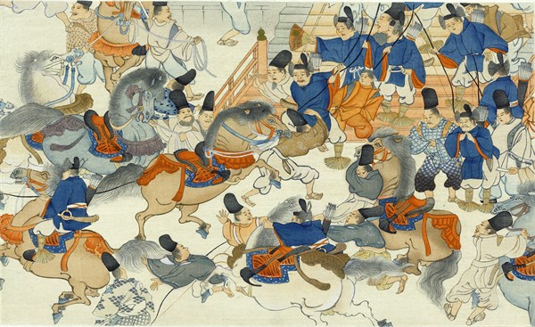 Scène vivante japonaise