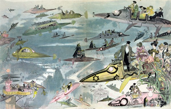 Robida, A Visit to the Opera in the year 2000