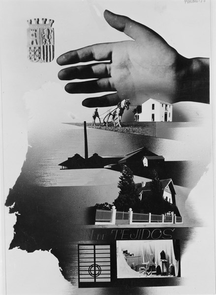 Affiche pour la Guerre Civile d'Espagne