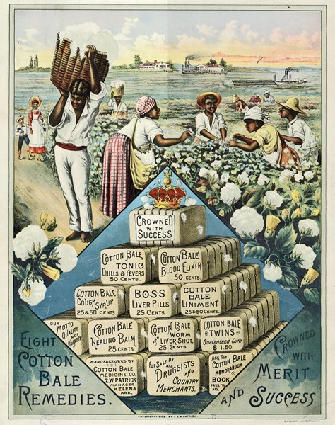 Advertisement for Cotton Bale Medicine Co