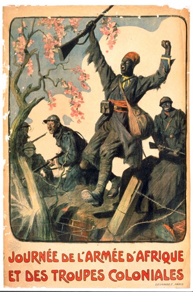 Première guerre mondiale : Affiche d'un magazine