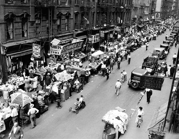 New York City, street market