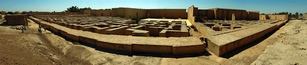 The site of  Babylon, Al Hillah - Iraq