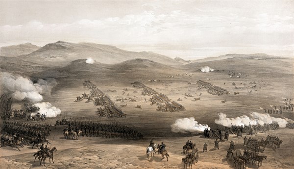 Crimean War, Charge of the light cavalry brigade