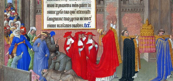 Pope Gregory I during the Great Plague